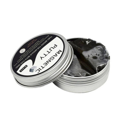 Розумний магнітний пластилін Magnetic Putty Чорний