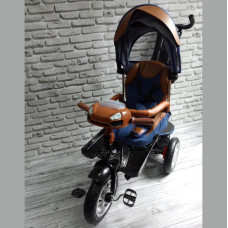 Дитячий триколісний велосипед Best Trike 5099 (СИНІЙ), батьківська ручка та поворотне сидіння
