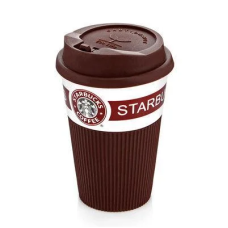 Керамічна термочашка Starbucks Коричнева