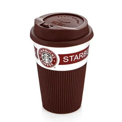 Керамічна термочашка Starbucks Коричнева