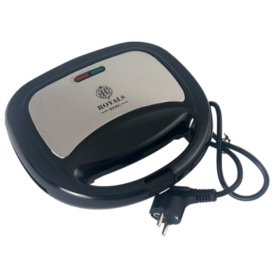 Сендвічниця гриль Royals Berg RB-850 1000W Сера