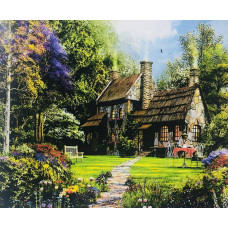 Картина за номерами OTG 6052 "Казковий дім" 40*50 см
