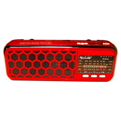 Радіо GOLON RX-BT23 Червоний