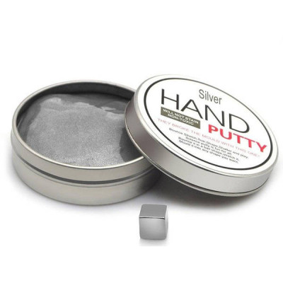 Розумний магнітний пластилін Magnetic Putty сірий