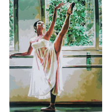 Картина за номерами RA 3700 "Балерина" 40*50 см