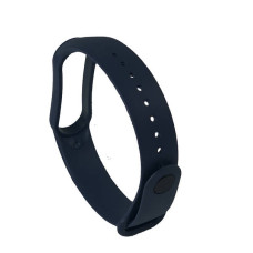 Ремінець силіконовий для Xiaomi Mi Band 5 №5 темно-синій