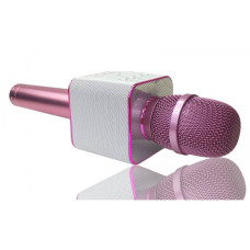 Караоке-мікрофон Q9 pink у чохлі