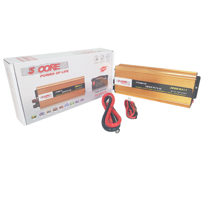 Перетворювач Інвертор 12V-220V 2000W 5 CORE