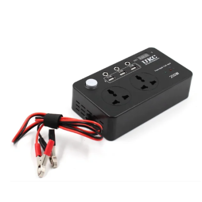 Перетворювач AC/DC 200W 12V LCD + USB