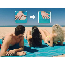 Анти-пісок пляжна диво-підстилка Originalsize Sand Free Mat 200*200 Блакитна
