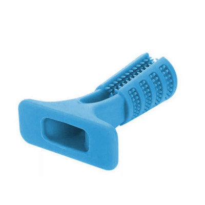 Жувальна іграшка для собак Dog Chew Brush Синя(L)