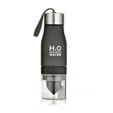 Спортивна пляшка-соковитискач H2O Water bottle Чорна