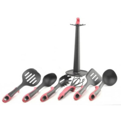 Набір кухонного приладдя KITCHEN TOOLS червоний