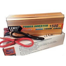 Професійний перетворювач інвертор UKC 1500W SSK AC/DC 24V