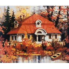 Картина за номерами Е300 "Садиба" 40*50 см