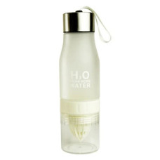 Спортивна пляшка-соковитискач H2O Water bottle Білий