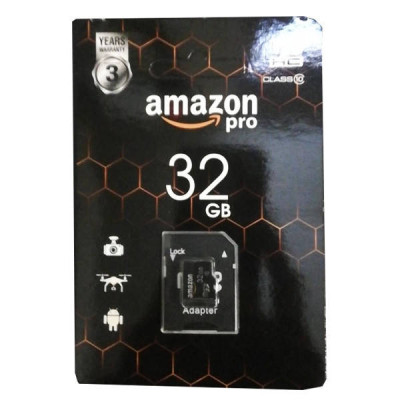 Карта пам'яті Amazon pro 32 Гб з адаптером