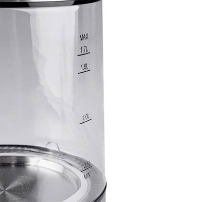 Електрочайник скляний з підсвічуванням DSP KK1119 1,7 л