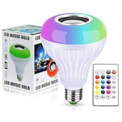 RGB кольорова лампа в патрон з пультом керування RD-5005 LED