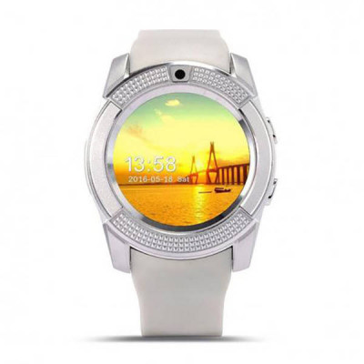 Розумний годинник Smart Watch V8 white