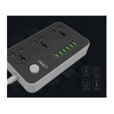 Мережевий подовжувач LDNIO 6USB/3.4A