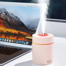 Ультразвуковий зволожувач повітря 240мл H1 Humidifier Рожевий