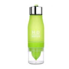 Спортивна пляшка-соковитискач H2O Water bottle Зелена
