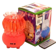 USB RGB лампа на підставці квітка з МР3 RHD-179 RD-5027