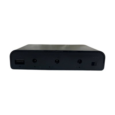 ДБЖ для роутера зі змінними акумуляторами в комплекті 16800mAh UPS-Power Bank Чорний