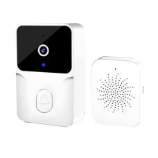 Домофон з камерою WiFi та датчиком руху Doorbell X9 Білий