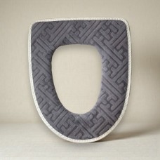 Чохол-сидіння на унітаз Toilet seat cover AND 03 Сірий