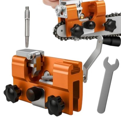 Точилка для ланцюгів ручна механічна Hand key bar AND-95-10 Помаранчева
