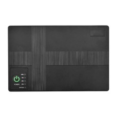 UPS-Power Bank ДБЖ для роутерів, відеокамер та інших гаджетів 5V/9V/12V+USB 20000mAh 1019P Чорний