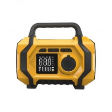 Компресор портативний 3-150 PSI, 0.2-10.3 BAR Type-C 5V, 1A ATJ-201 Жовтий