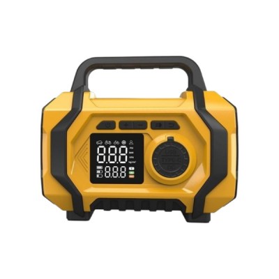 Компресор портативний 3-150 PSI, 0.2-10.3 BAR Type-C 5V, 1A ATJ-201 Жовтий