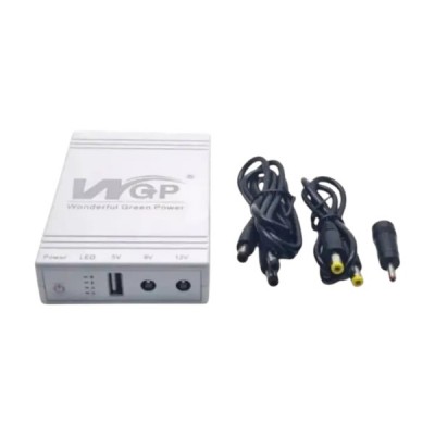 ДБЖ для роутера UPS WGP-103 10400 mAh на 5V 9V 12V Білий
