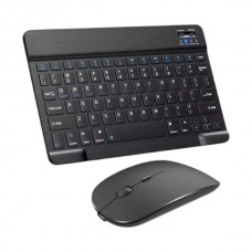 Клавіатура та мишка бездротова Bluetooth KIT Чорна