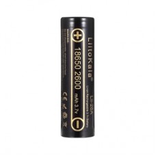 Акумулятор пальчиковий LiitoKala Lii-26A 18650 2600mah Чорний